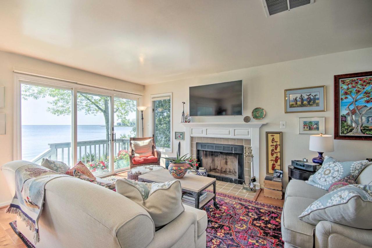 Luxe Chesapeake Bay Getaway Less Than 20 Mi To Annapolis! Shady Side Luaran gambar