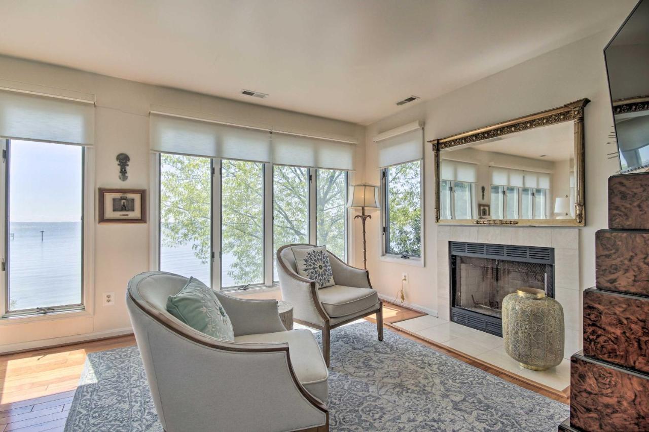 Luxe Chesapeake Bay Getaway Less Than 20 Mi To Annapolis! Shady Side Luaran gambar